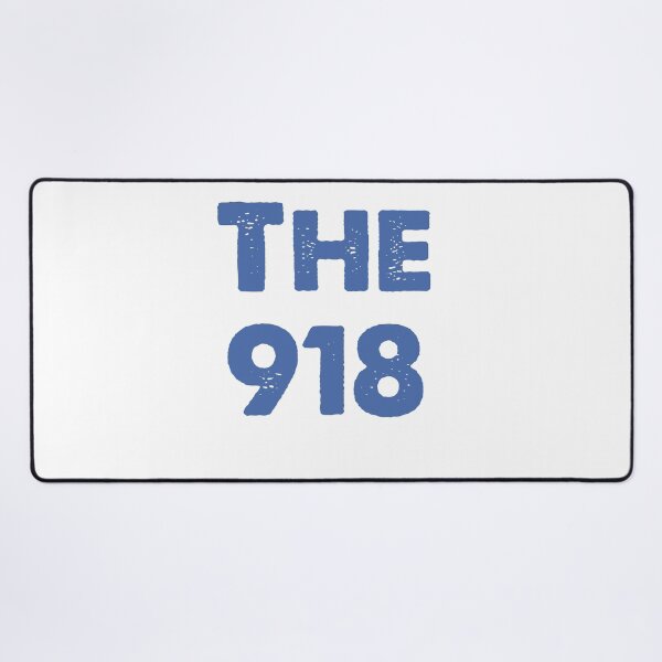 Item preview, The 918 Tulsa Oklahoma Area Code Theme designed and sold by deskwhiskey.