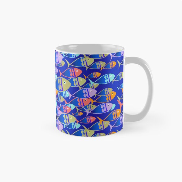 Item preview, Amazing Blue Shoal Pattern designed and sold by RafaelLima7.