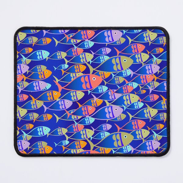 Item preview, Amazing Blue Shoal Pattern designed and sold by RafaelLima7.