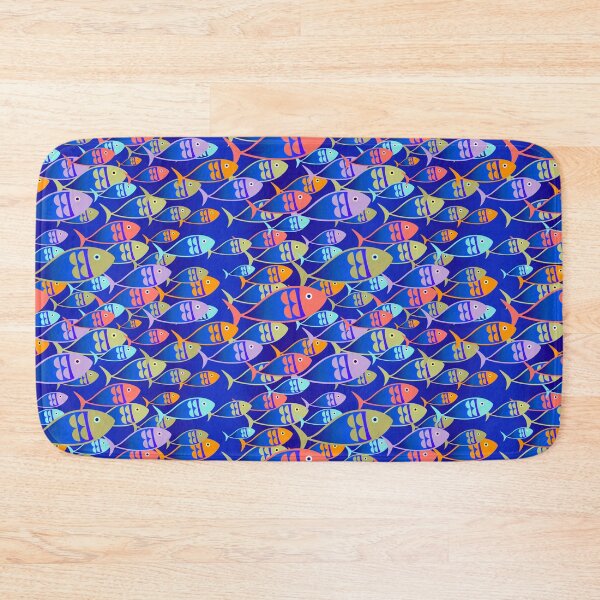 Item preview, Amazing Blue Shoal Pattern designed and sold by RafaelLima7.