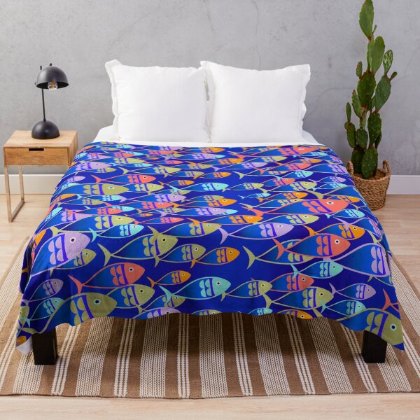 Item preview, Amazing Blue Shoal Pattern designed and sold by RafaelLima7.