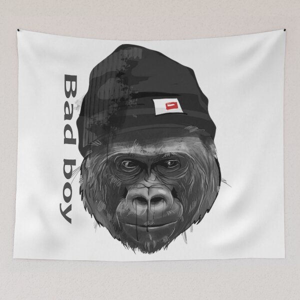 Item preview, Monkey bad boy designed and sold by TALASHOP.
