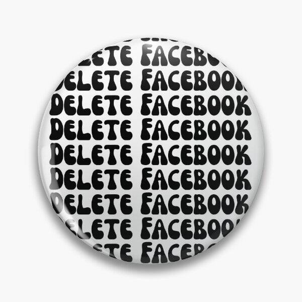 Item preview, Delete Facebook  designed and sold by aloha project.