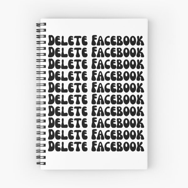 Item preview, Delete Facebook  designed and sold by aloha project.