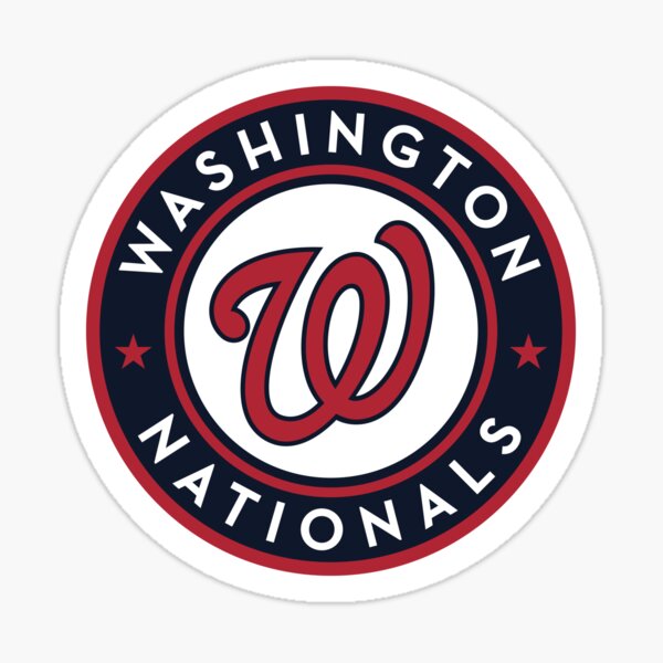 Case 432 Washington Nationals Baseball Stickers MLB 3d Uniform Retail 592  for sale online