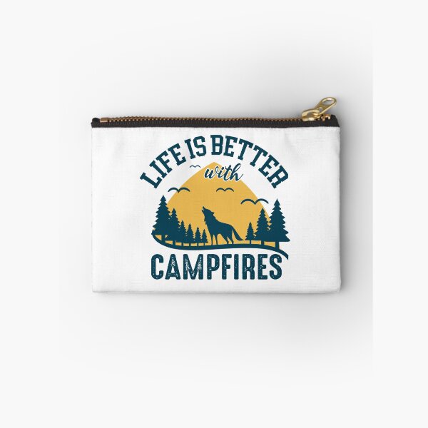 Item preview, life is better with campfires designed and sold by naturehikers.