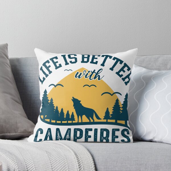 Item preview, life is better with campfires designed and sold by naturehikers.