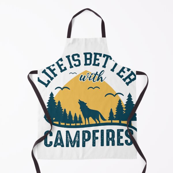 Item preview, life is better with campfires designed and sold by naturehikers.