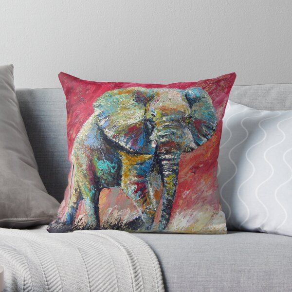 Ready for Battle by Thomas Andrew Throw Pillow