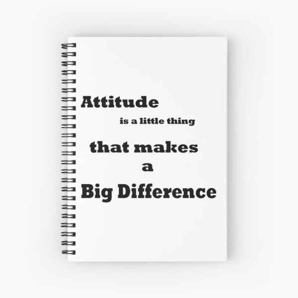 Item preview, Attitude is a little thing that makes a Big Difference designed and sold by Abdelal.