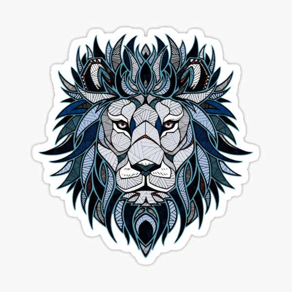 Buy Lion Sticker WATERPROOF Online in India - Etsy