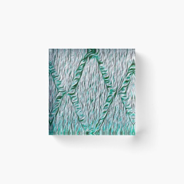Item preview, Green Botanical Rhombi designed and sold by fatenanwar.