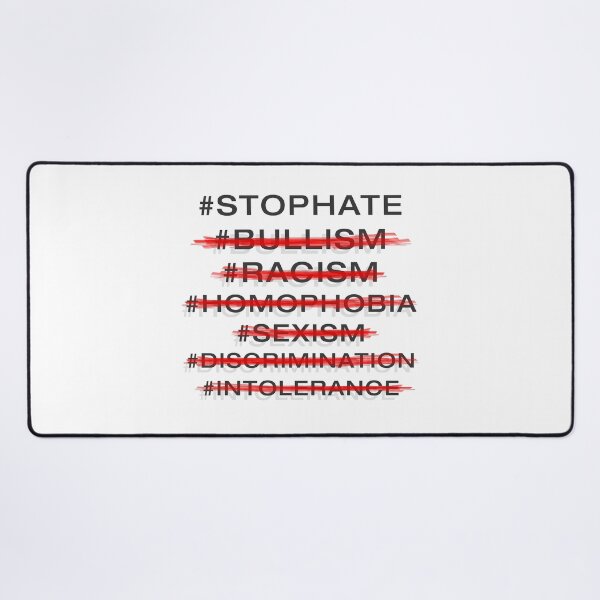Item preview, #stophate - all kind!  / illustration by Iona Art Digital designed and sold by IonaArtDigital.