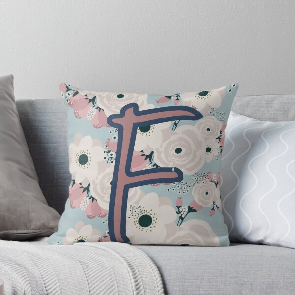 Item preview, Letter "F" Floral Design designed and sold by HJSMonkey.
