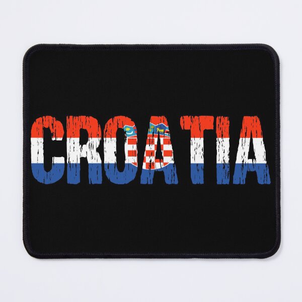 Item preview, Hrvatska Croatia Distressed Flag designed and sold by Nirvanibex.