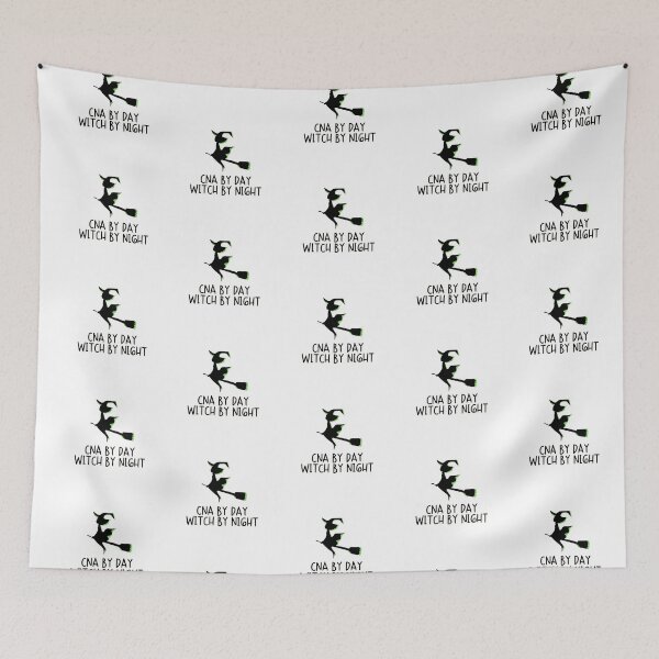 Item preview, CNA by day, witch by night - Halloween fun image for nurses designed and sold by sugarrosekitch.