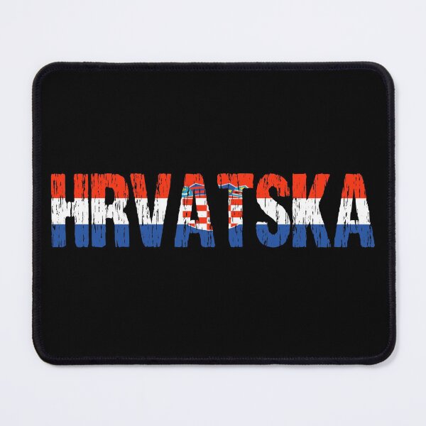 Item preview, Hrvatska Croatia Distressed Flag designed and sold by Nirvanibex.