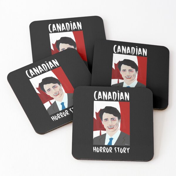 Artikelvorschau, Halloween Zombie Kanadier Justin Trudeau Horrorgeschichte entworfen und verkauft von Adam and Marky.