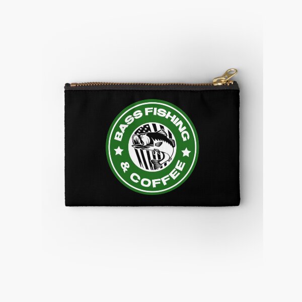 Item preview, Funny bass fishing and coffee parody design  designed and sold by Tim Dunaway.