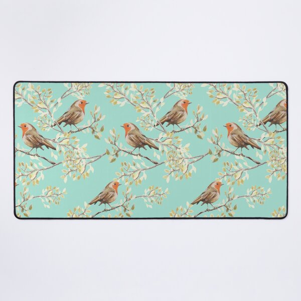 Item preview, Vintage Robin Readbreast Art Pattern designed and sold by tanyadraws.