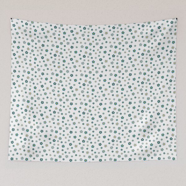 Item preview, Classic Little Delicate Flowers Blue Pattern designed and sold by RafaelLima7.