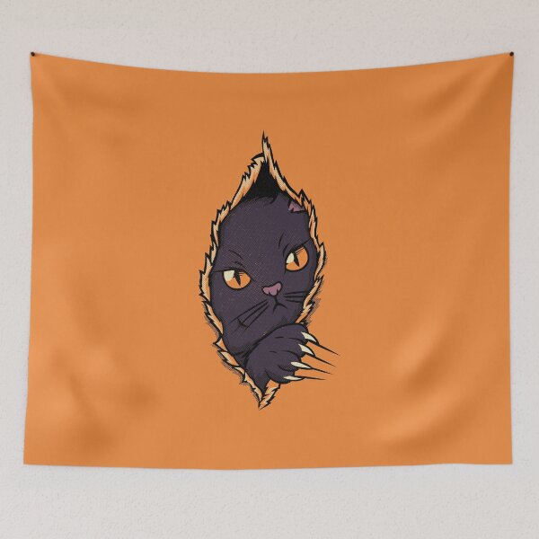 Item preview, Black Cat Inside Halloween designed and sold by Tobe Fonseca®.