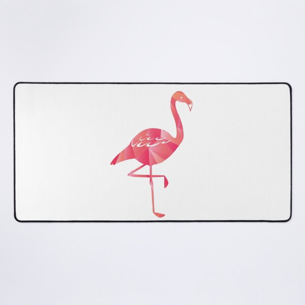 Item preview, A Geometric Pink Flamingo designed and sold by tanyadraws.