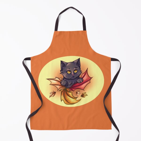 Item preview, Fall Leaves Cat designed and sold by SavvyScribbles.
