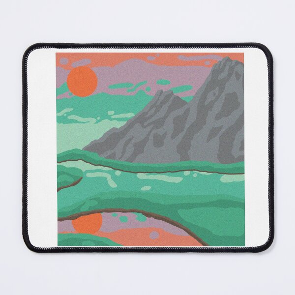 Item preview, Textured Digital Painting - Sunset River designed and sold by mikaylawiser.