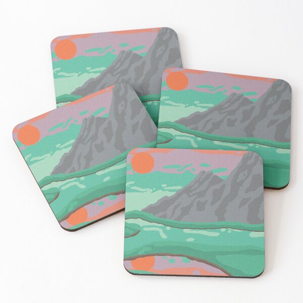 Item preview, Textured Digital Painting - Sunset River designed and sold by mikaylawiser.