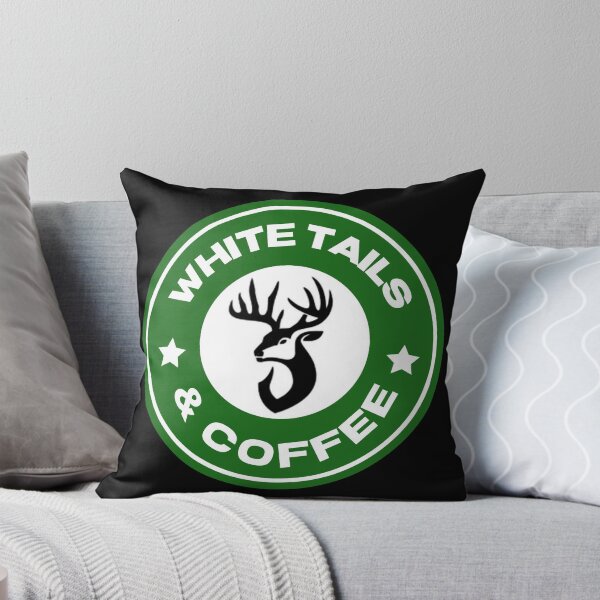 Item preview, Funny White tails and coffee deer hunting design  designed and sold by Tim Dunaway.