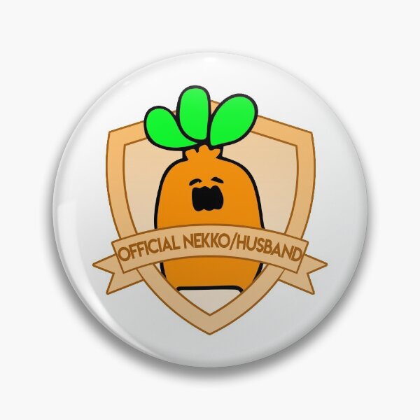 Item preview, Nekko Husband Badge Hololive Nene Fanbase designed and sold by TonaPlancarte.