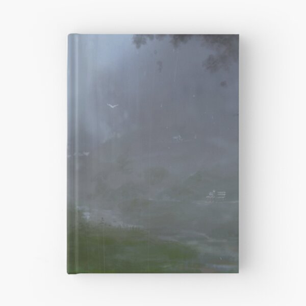Item preview, Bob, Burton Gray's painting of a sad robot sitting in the rain designed and sold by Burton Gray.