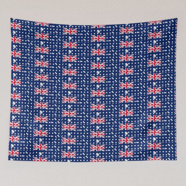 Item preview, Weave Effect Style Australia Flag Aussie Art designed and sold by Worldesigns by Artsiren.