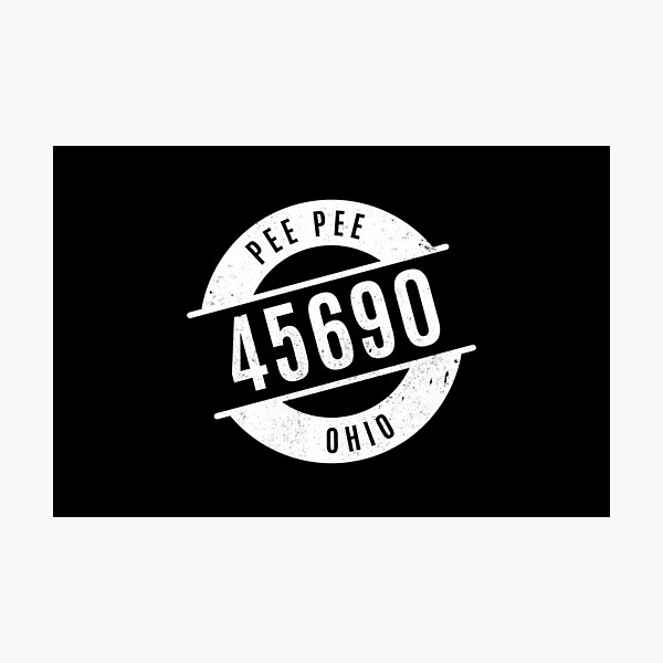 Item preview, Pee Pee Ohio 45690 Zip Code designed and sold by creativecurly.