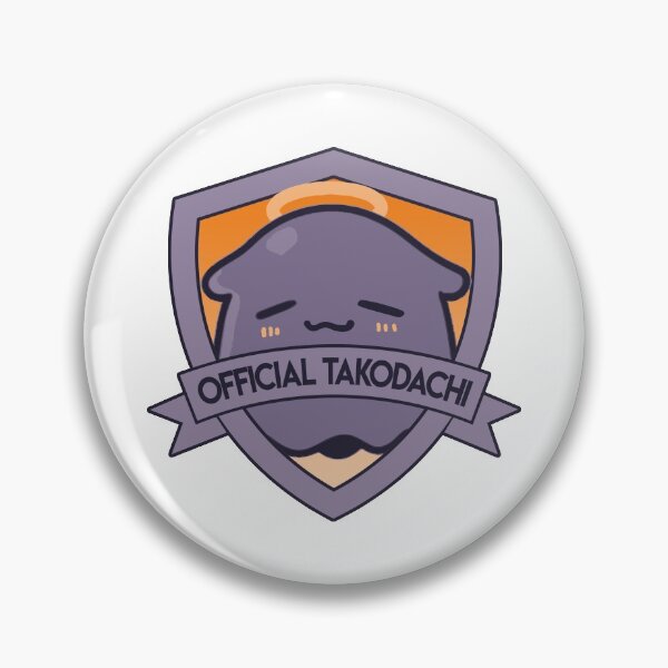 Item preview, Takodachi Badge Hololive Ina Fanbase designed and sold by TonaPlancarte.