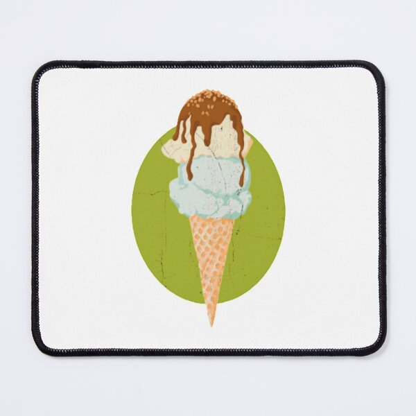 Item preview, Ice Cream Scoops In A Cone Stickers Frozen Food Funny Vintage Gift  designed and sold by Zoo-Moo.