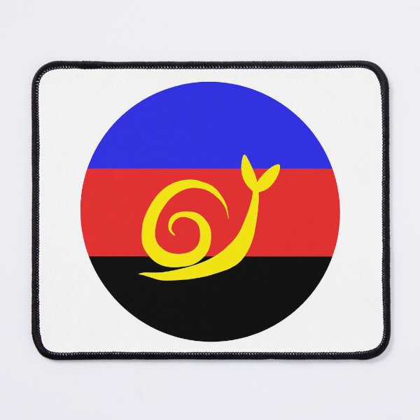 Item preview, Polyam Minimalist Pride Snail Logo designed and sold by PrideSnails.