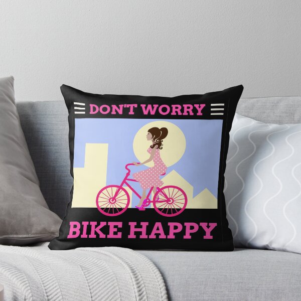 Item preview, Don’t Worry Bike Happy designed and sold by tw2us.