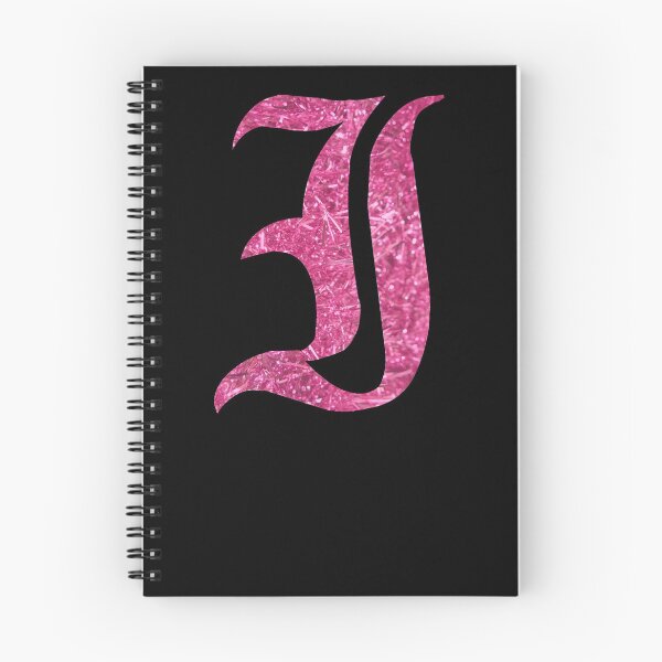 Item preview, The Letter I - Capital Pink Glitter Gothic designed and sold by TheLykosApparel.