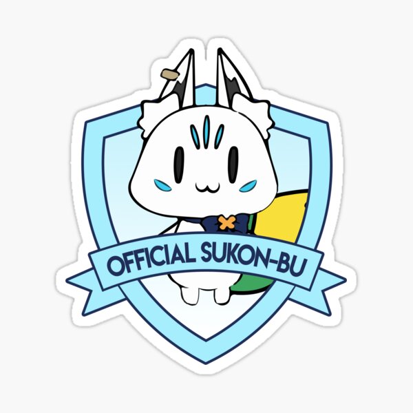 Item preview, Sukon-bu Badge Hololive Fubuki Fanbase designed and sold by TonaPlancarte.