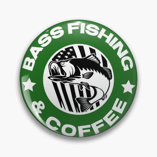 Item preview, Funny bass fishing and coffee parody design  designed and sold by Tim Dunaway.