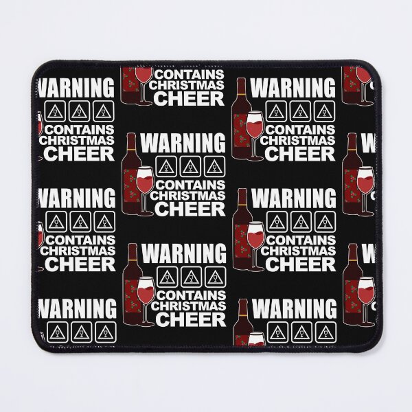 Item preview, Warning: Contains Christmas Cheer, Funny Holiday Season Graphic designed and sold by GO SHIRT-TEE.