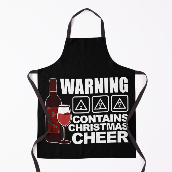 Item preview, Warning: Contains Christmas Cheer, Funny Holiday Season Graphic designed and sold by GO SHIRT-TEE.