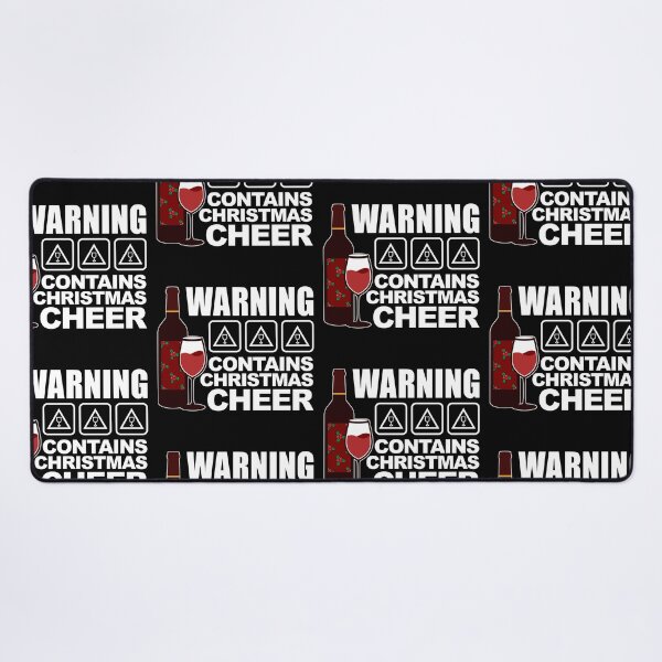 Item preview, Warning: Contains Christmas Cheer, Funny Holiday Season Graphic designed and sold by GO SHIRT-TEE.