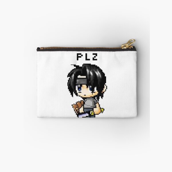 Item preview, "Mesos Plz" MapleStory Noob Meme (Transparent) designed and sold by kawaiicrossing.