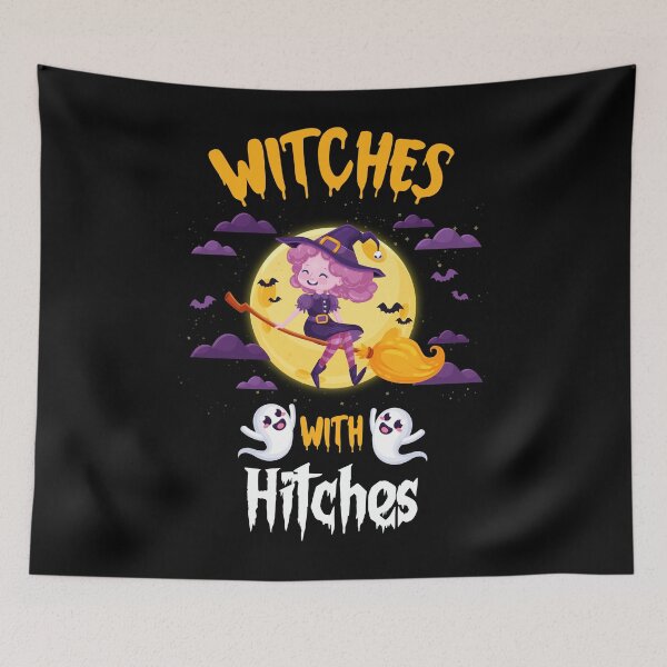 Item preview, Witches With Hitches Funny Camping Witch Halloween Campers designed and sold by FELTA.