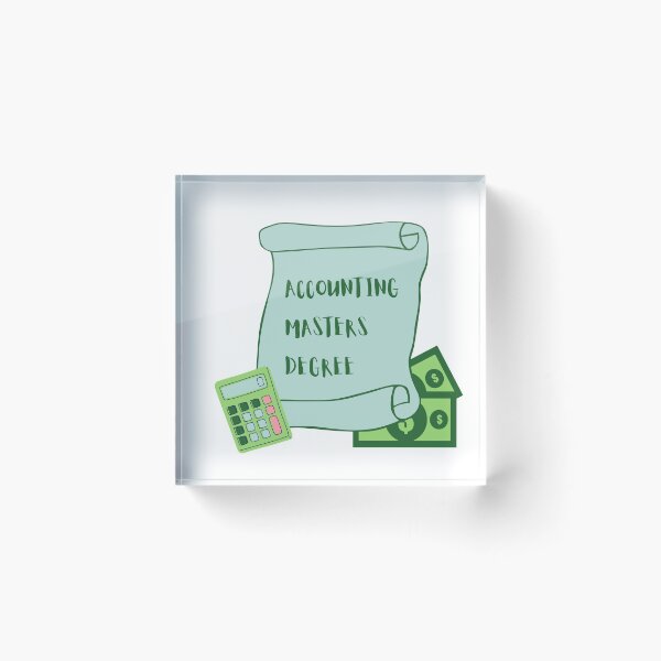 Item preview, Accounting Masters Degree - Finance graduate designed and sold by sugarrosekitch.