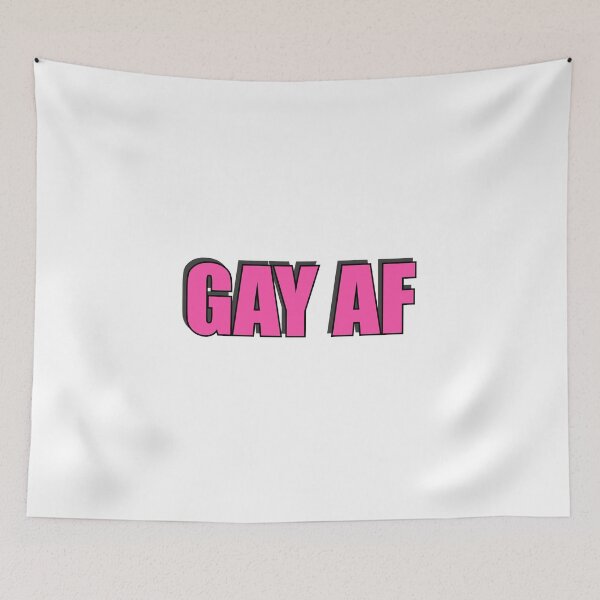 Item preview, GAY AF - Pink   designed and sold by Inspirationmotivation.