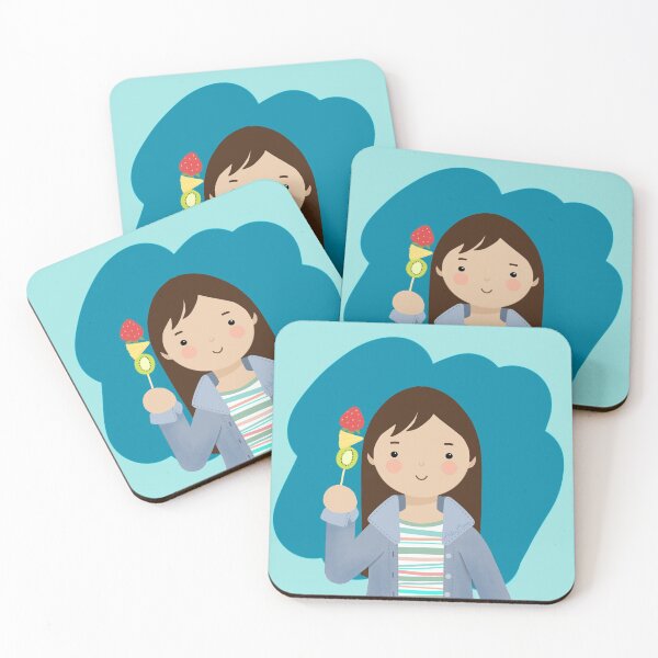 Item preview, Girl with fruits designed and sold by ArteAnnie.
